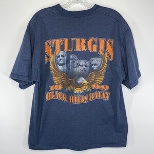 Vintage Sturgis 1999 Black Hills Rally Men's Tshirt 90s